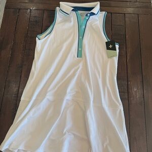 NWT Tuckernuck Sport Lisbon Piped Sterling Tennis/Golf Dress